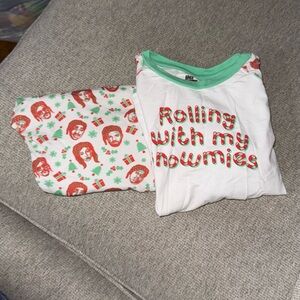Festive Kids Pajamas - Rap Icons.